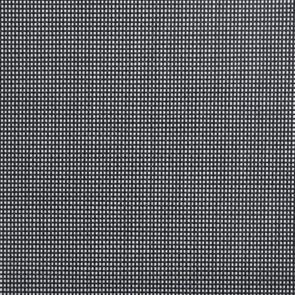 Gartenstühle Klappbar 6 Stk. Textilene Schwarz
